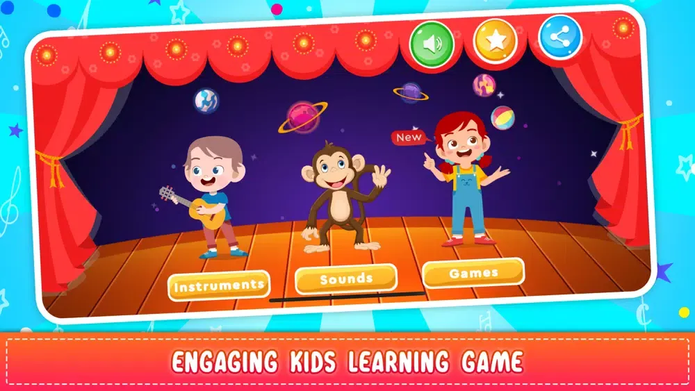 Capturas de tela do Kids piano: Animal Sounds