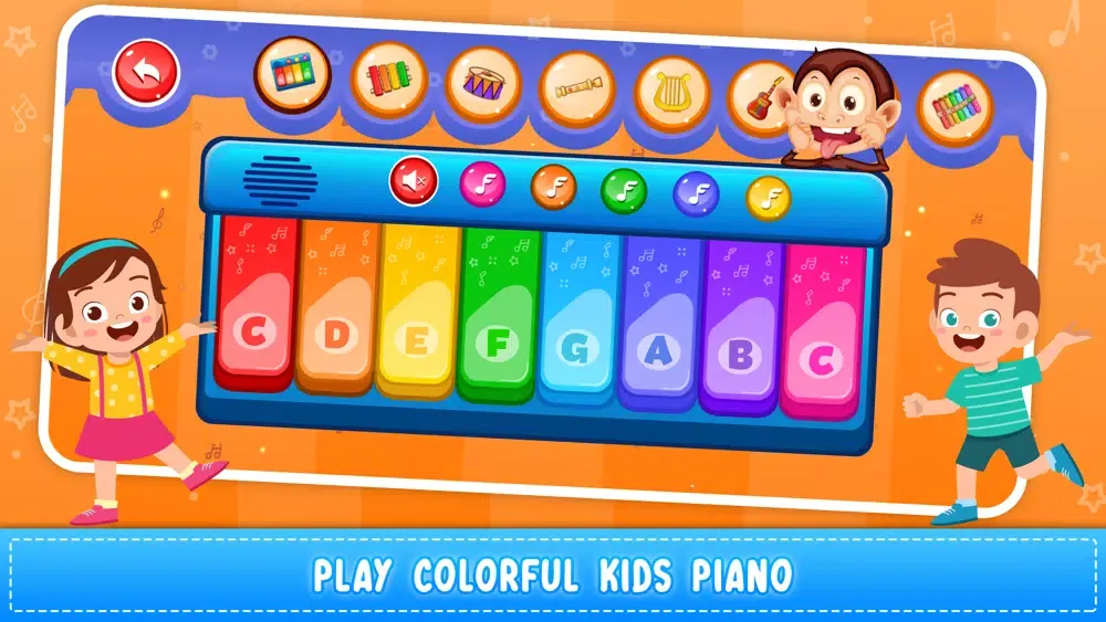Capturas de tela do Kids piano: Animal Sounds