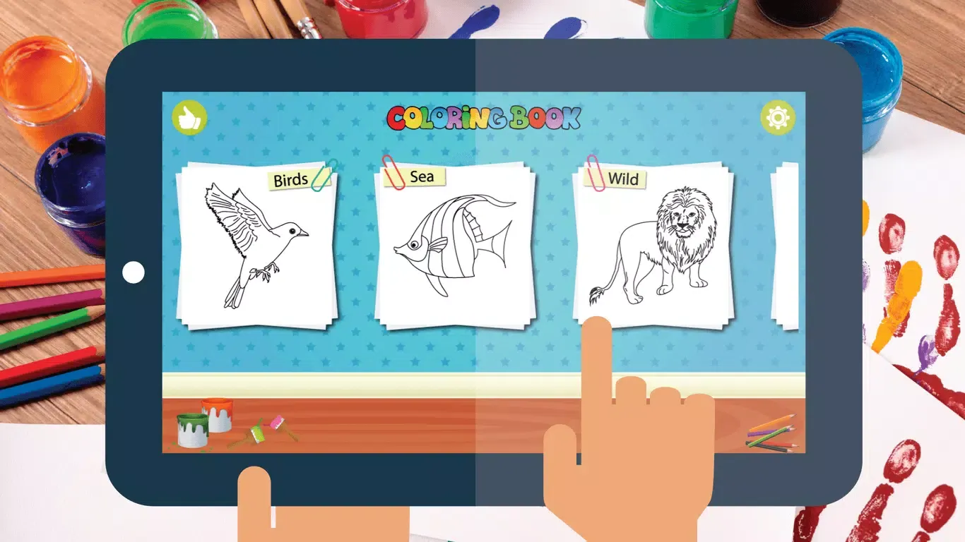 Coloring book for kids स्क्रीनशॉट