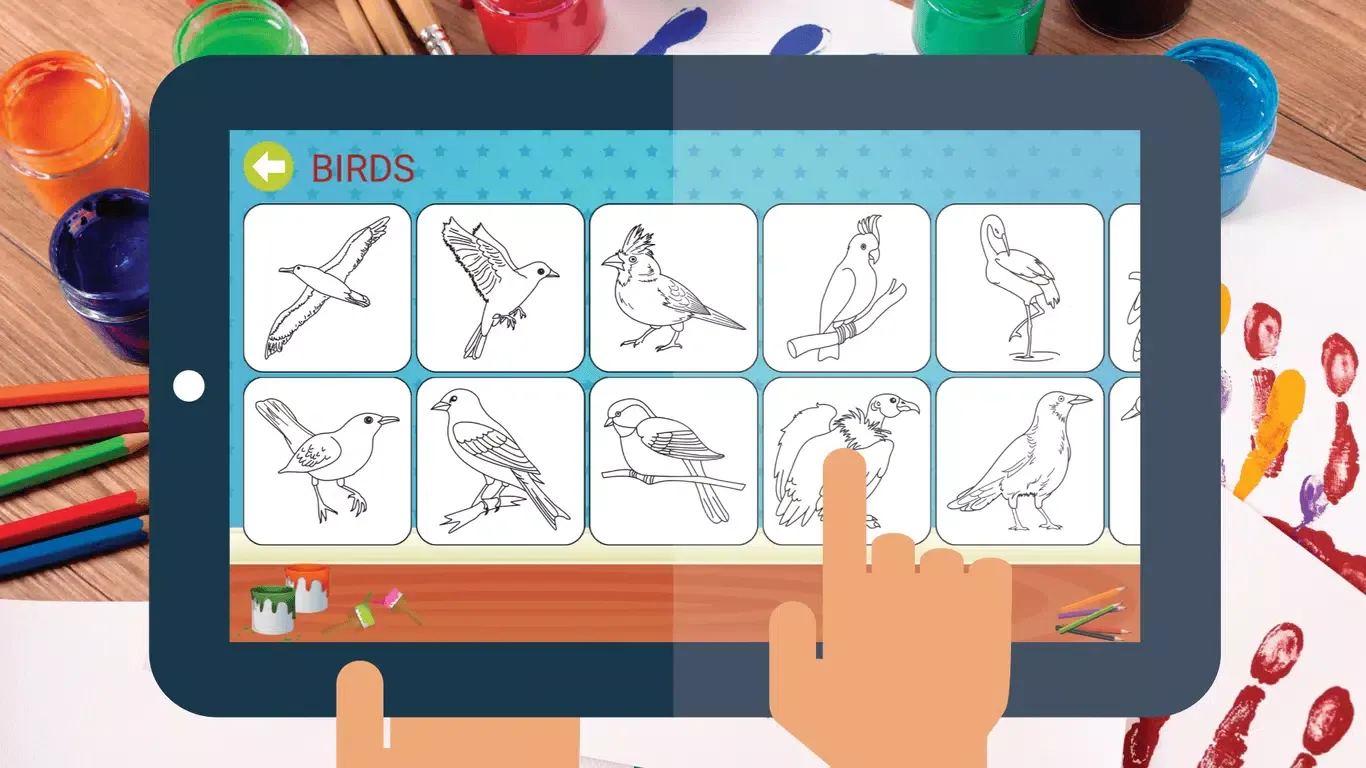 Coloring book for kids स्क्रीनशॉट