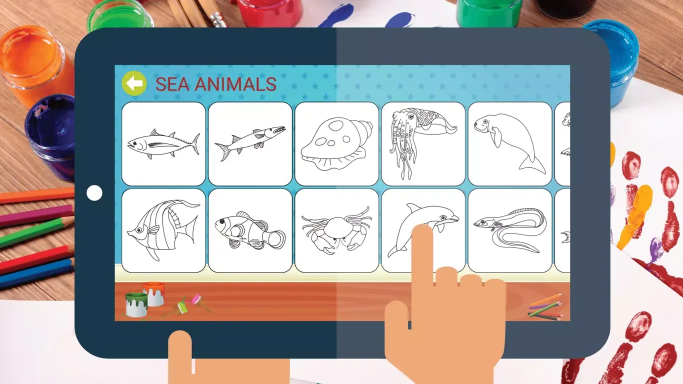 Coloring book for kids स्क्रीनशॉट