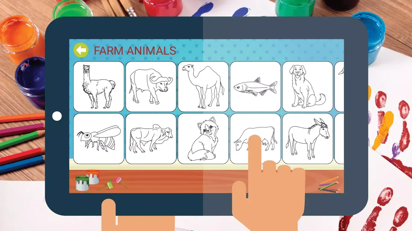 Coloring book for kids स्क्रीनशॉट
