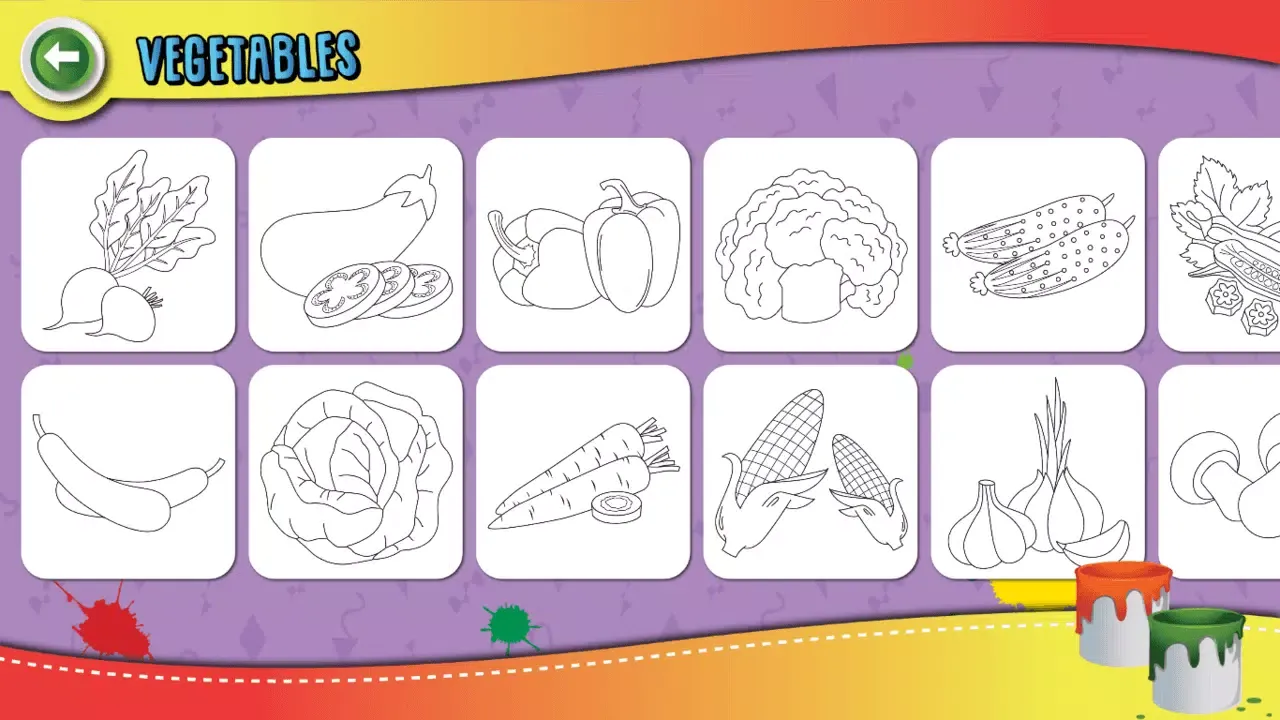 Tangkapan layar Baby Coloring Games for Kids