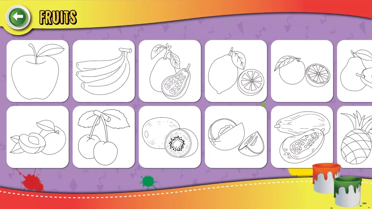 Tangkapan layar Baby Coloring Games for Kids