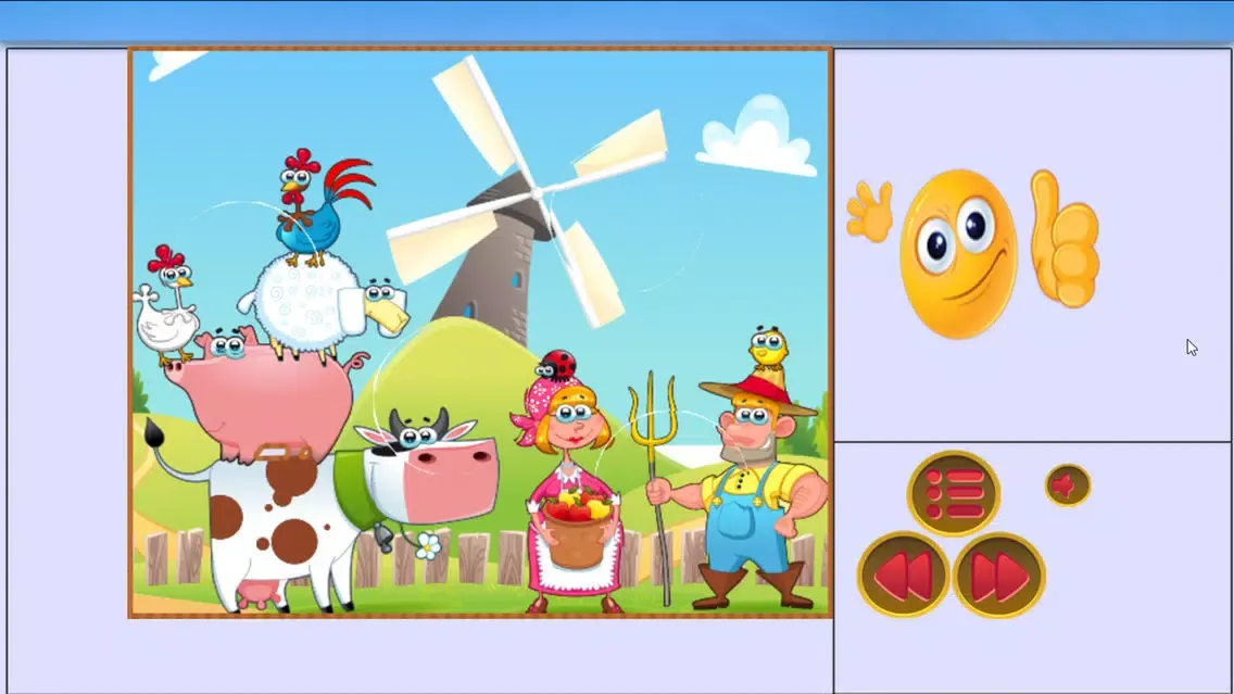 تصاویر Kids Puzzle Farms
