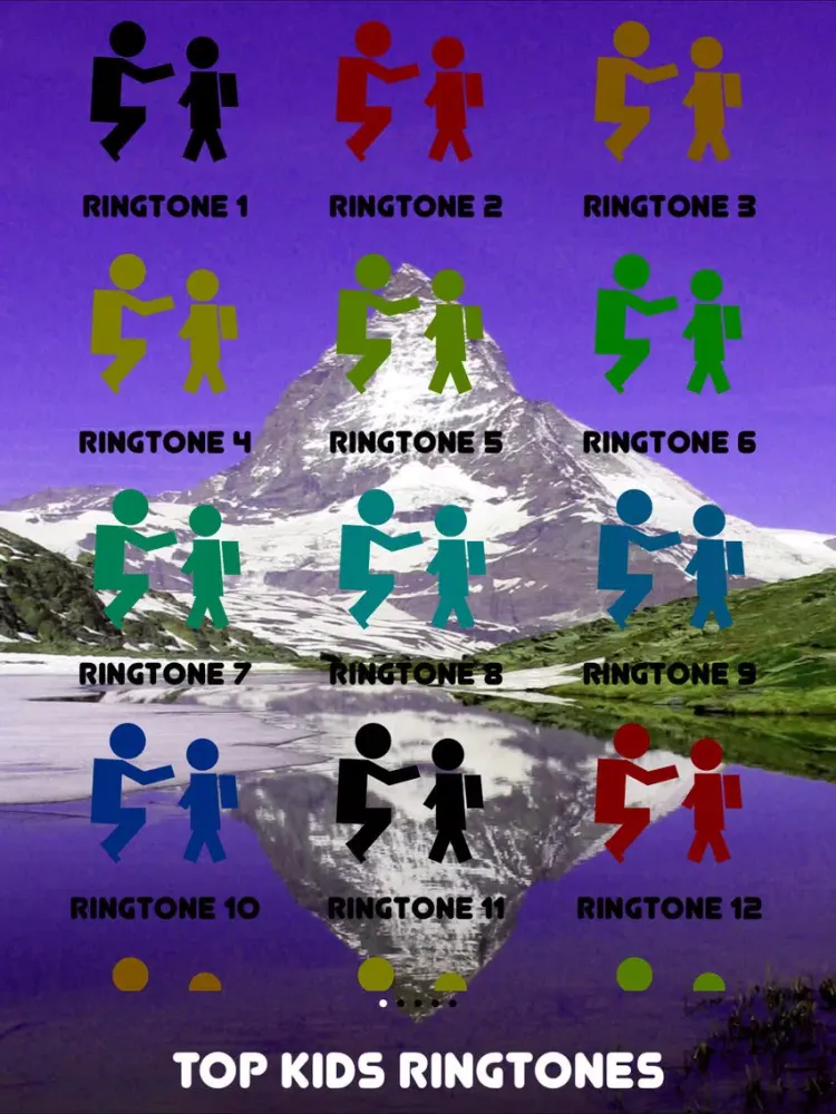 Capturas de tela do Free Top Kids Ringtones iPad 