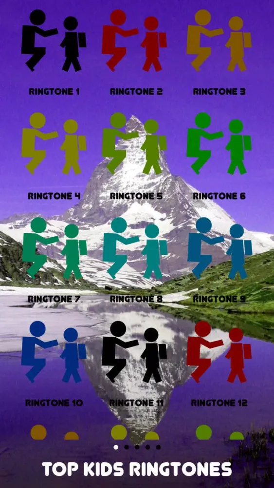 Capturas de tela do Free Top Kids Ringtones