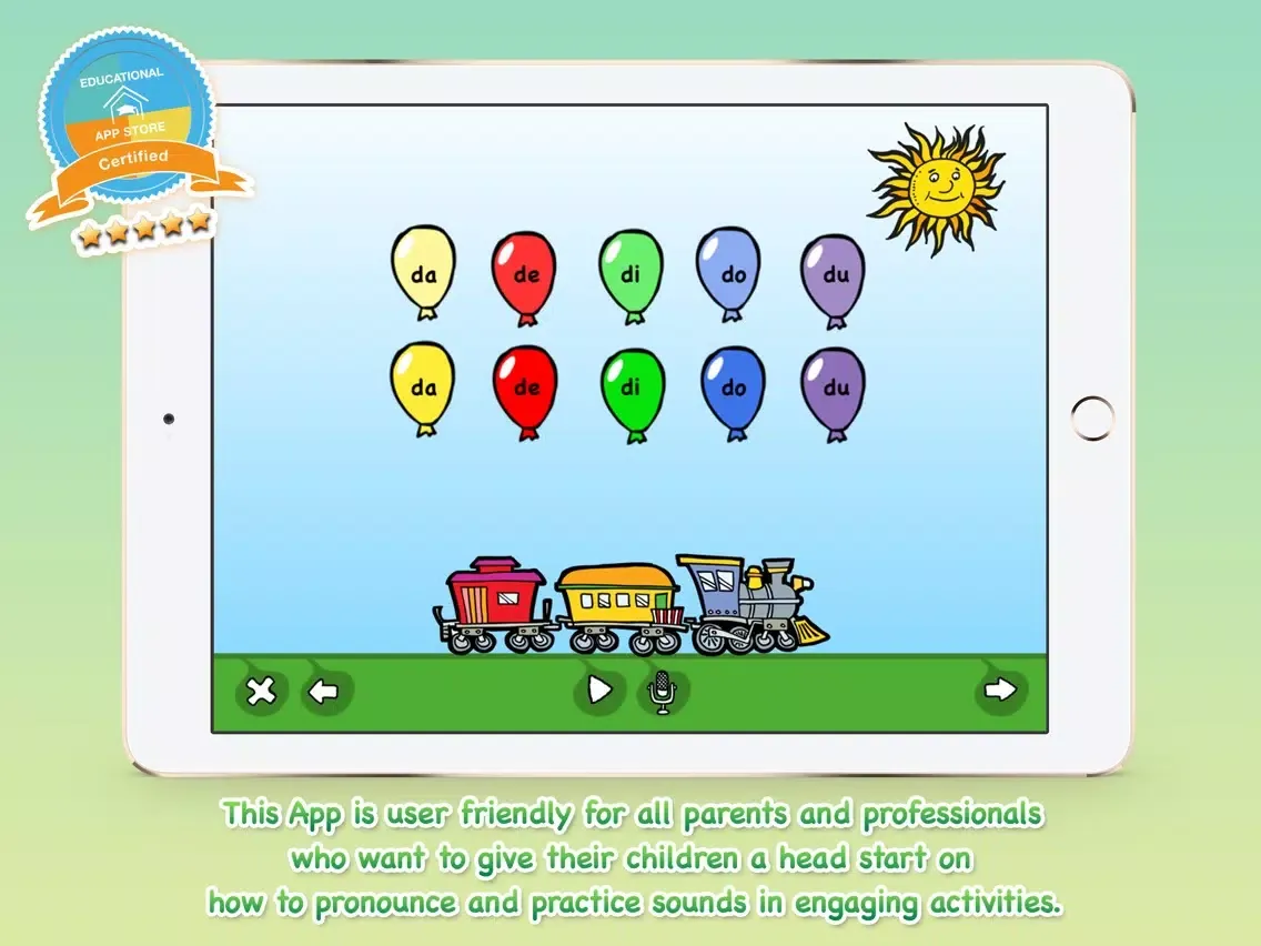 Ảnh chụp màn hình của Kids Sound Lab - D sound of the woodpecker iPad 