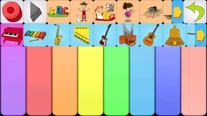 Kids piano sound touch スクリーンショット