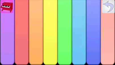 Kids piano sound touch スクリーンショット