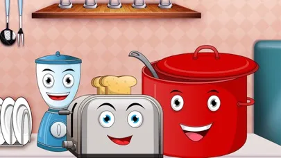 Ảnh chụp màn hình của Peekaboo kids kitchen - Toddler first words learning