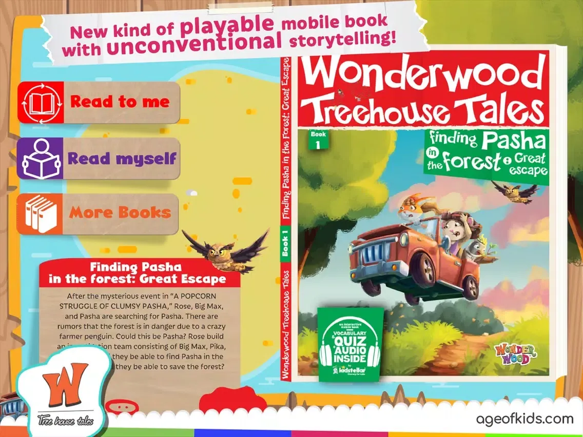 Tangkapan skrin Finding Pasha:Great Escape! iPad 