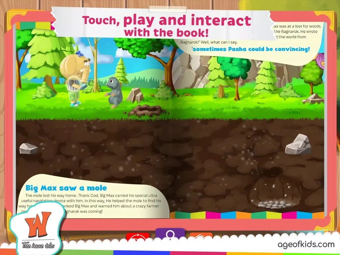 Tangkapan skrin Finding Pasha:Great Escape! iPad 