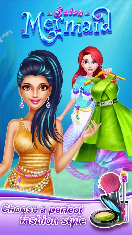 تصاویر Mermaid Makeup Salon