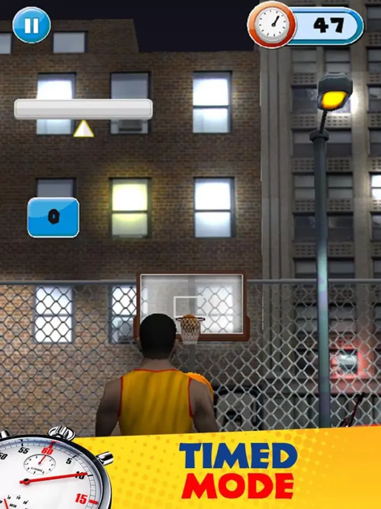 ภาพหน้าจอของ Real Street BasketBall Dude 3D iPad 