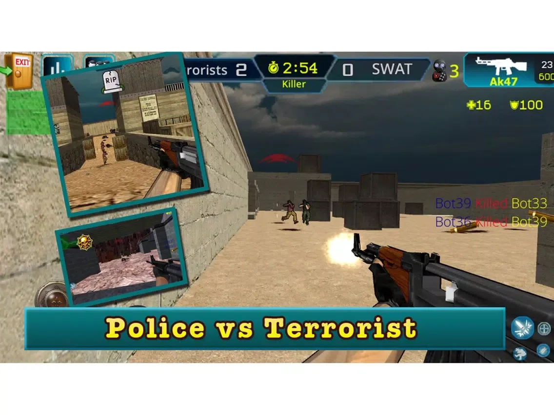 Sniper Shoot ANTI Terrorist FPS Online iPad  Screenshots