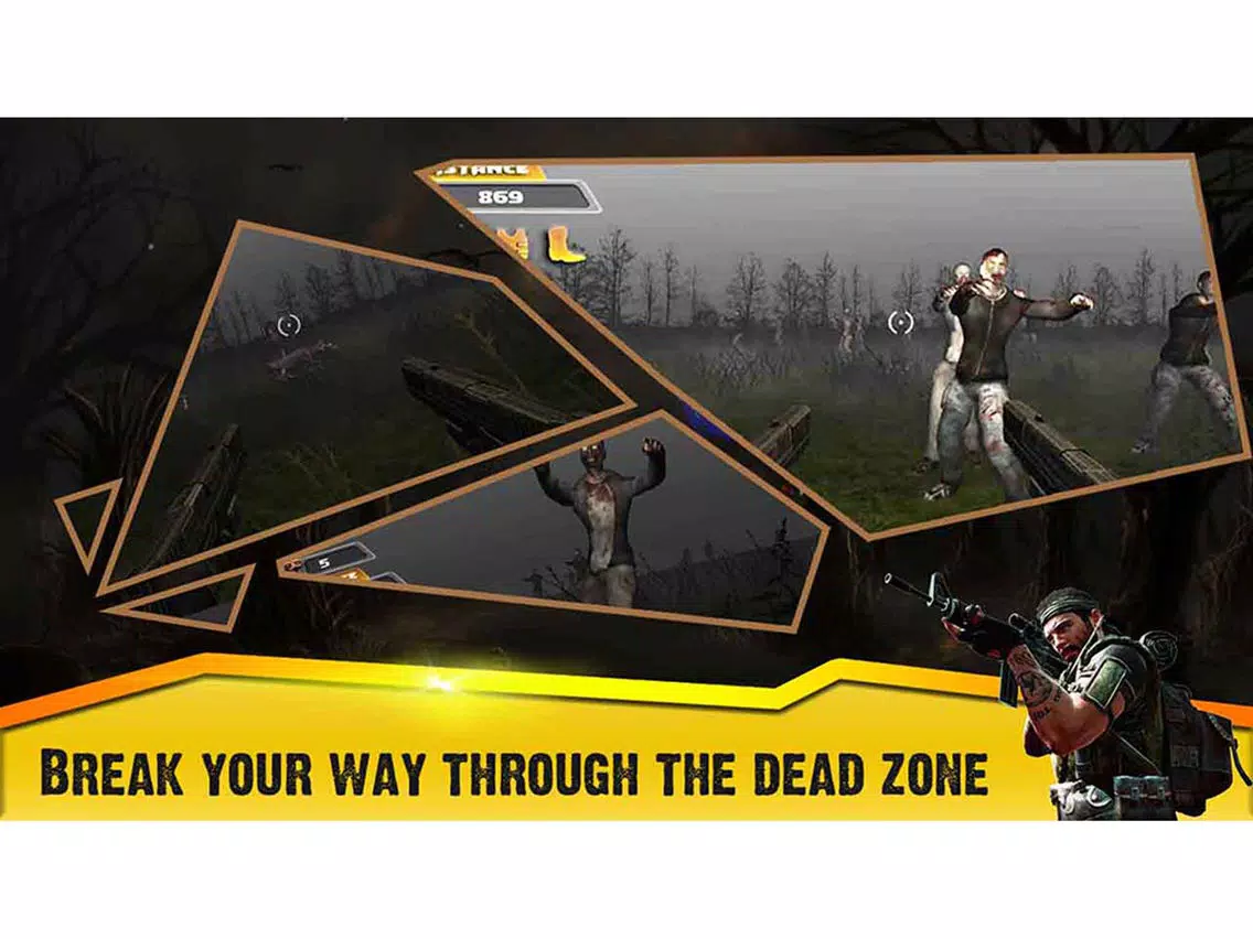 Captures d'écran de Run and kill zombie iPad 