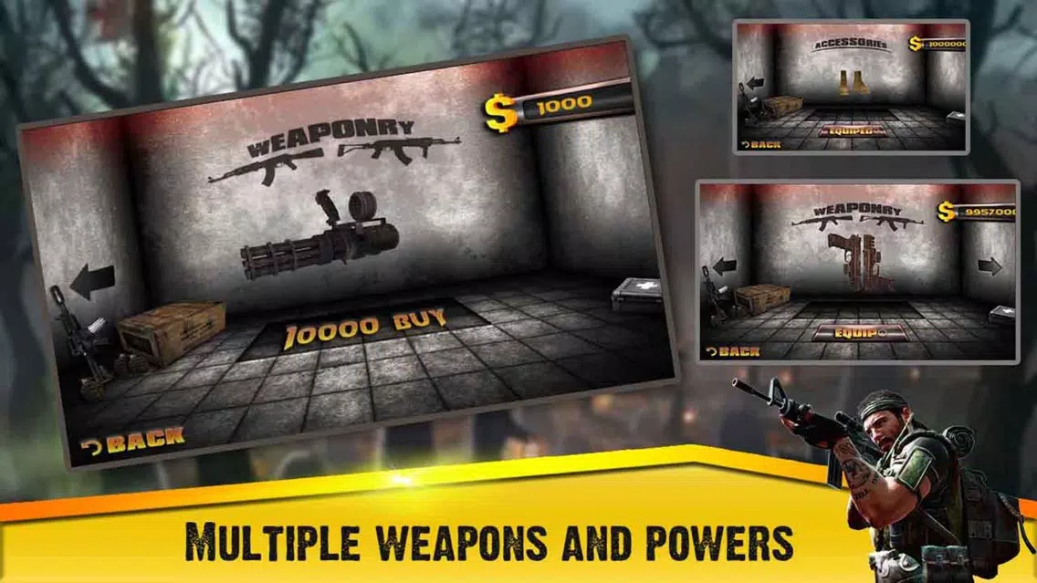 Captures d'écran de Run and kill zombie