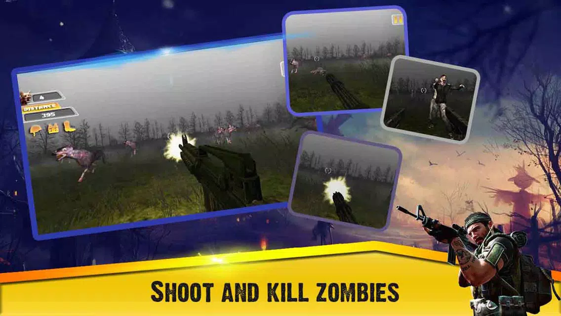 Captures d'écran de Run and kill zombie