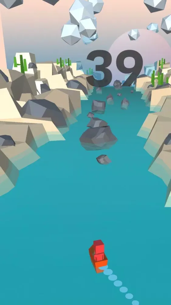 Capturas de pantalla de Blocky Magic River - New Minimalist Game