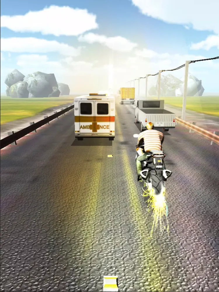 Скриншоты Moto Bike Racer 3D Free iPad 