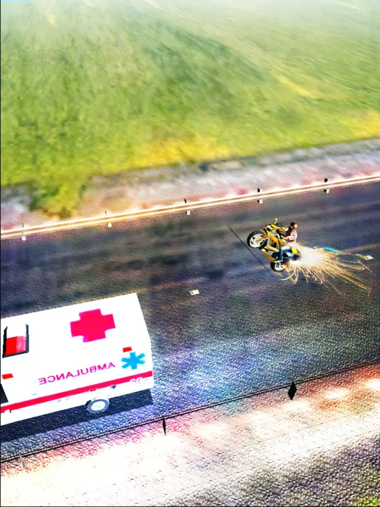 Скриншоты Moto Bike Racer 3D Free iPad 