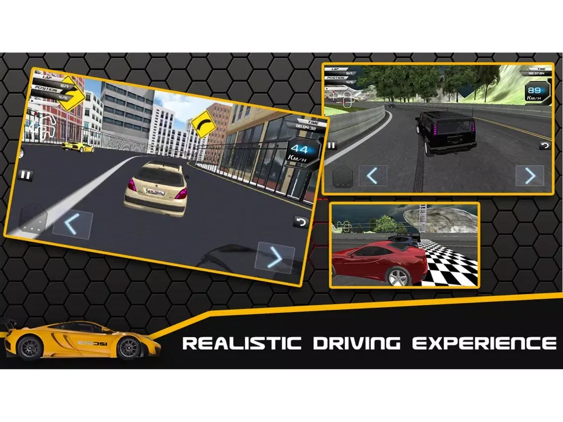 Tangkapan skrin Real Car Racing Of Champions 3D iPad 