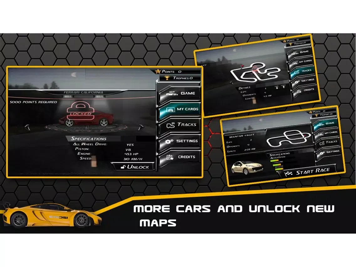 Tangkapan skrin Real Car Racing Of Champions 3D iPad 