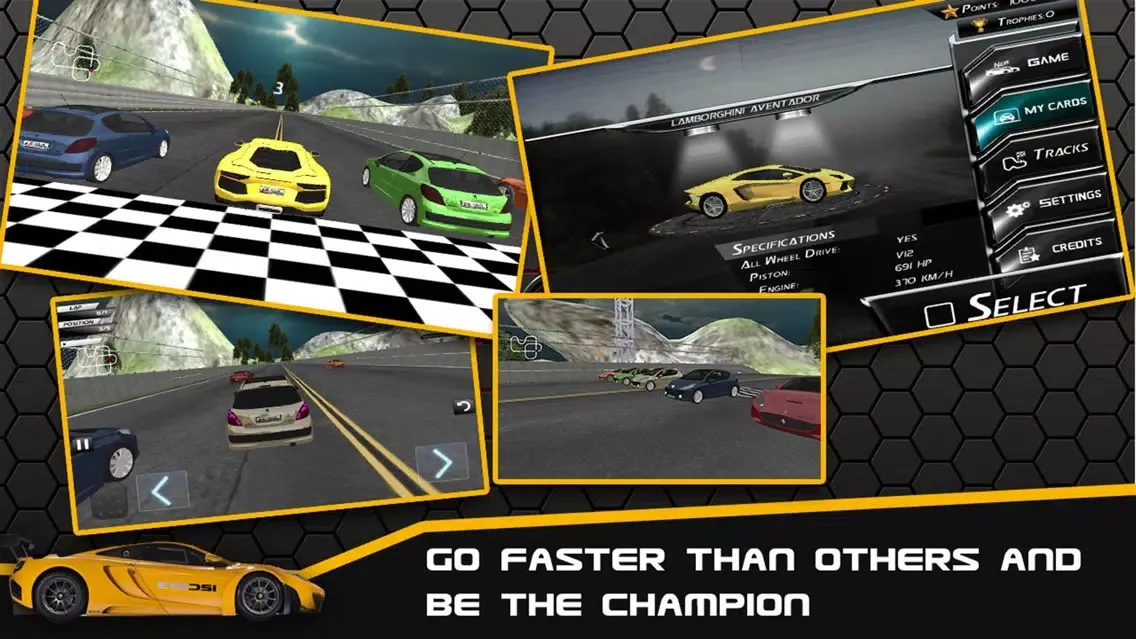 Tangkapan skrin Real Car Racing Of Champions 3D