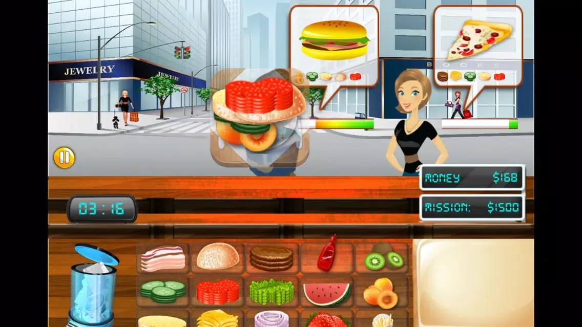 Tangkapan skrin Resttaurant Coooking