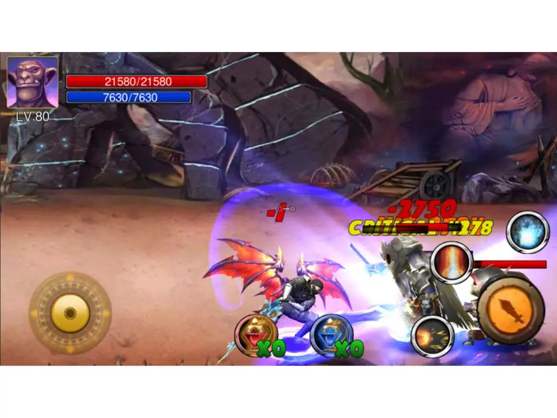 Ảnh chụp màn hình của RPG Ninja Warrior Quest iPad 