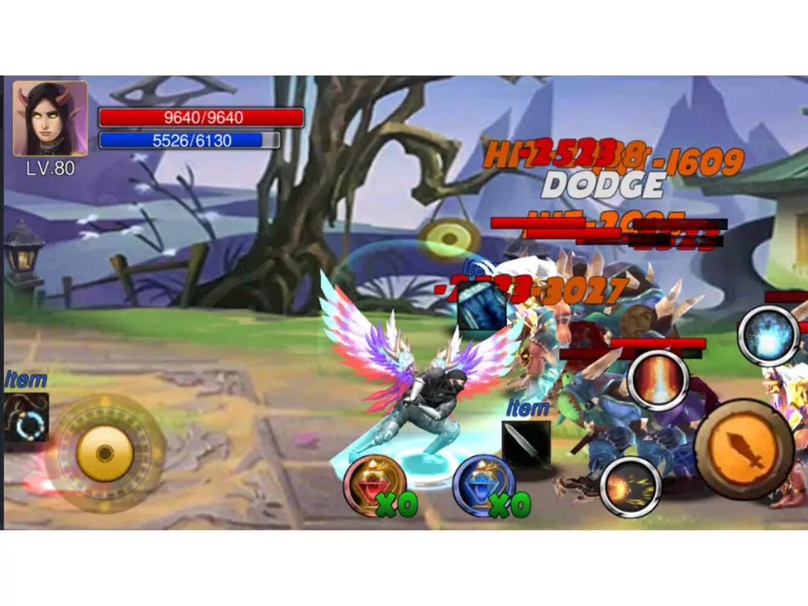 Ảnh chụp màn hình của RPG Ninja Warrior Quest iPad 