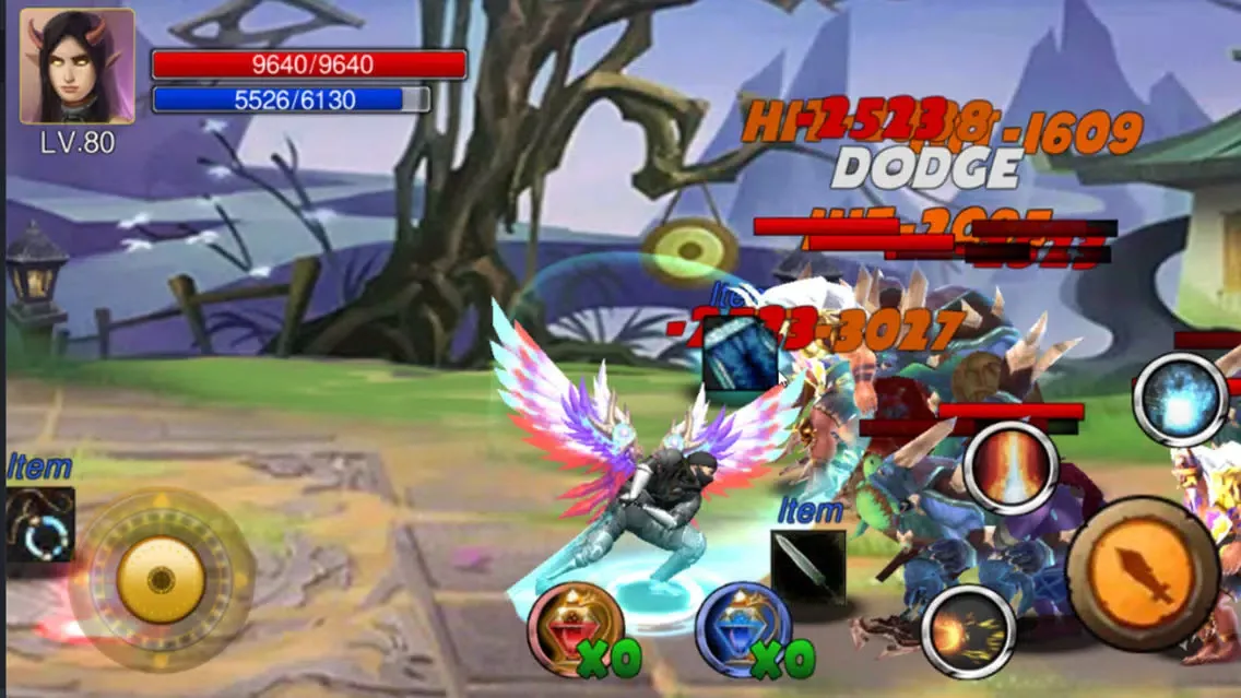 Ảnh chụp màn hình của RPG Ninja Warrior Quest