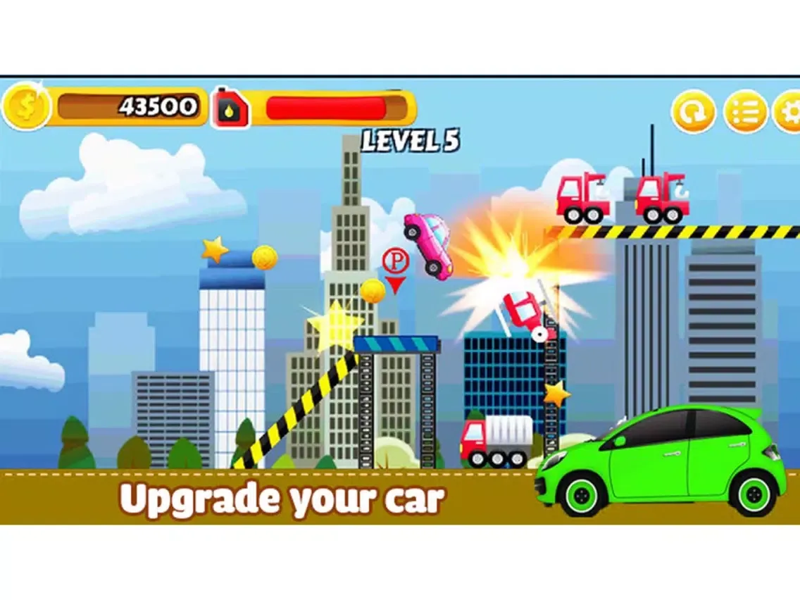 Crazy Car Parking Frenzy iPad  스크린샷