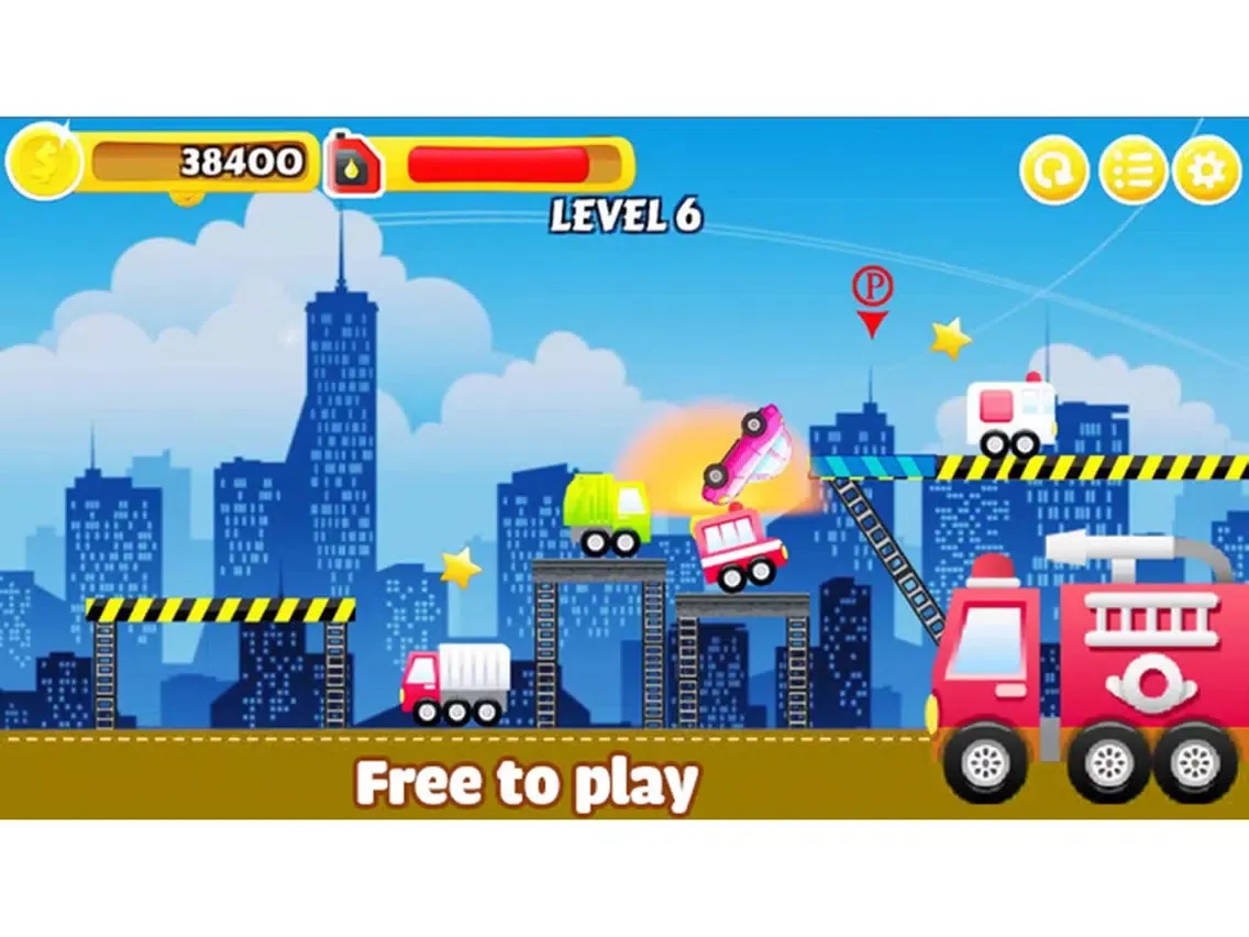 Crazy Car Parking Frenzy iPad  스크린샷