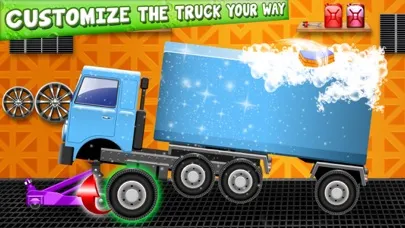 Trucks Car Wash & Fixing Games スクリーンショット