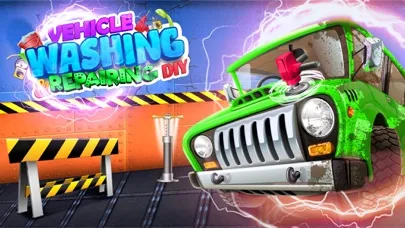 Trucks Car Wash & Fixing Games スクリーンショット