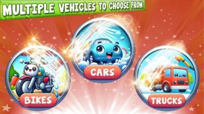 Trucks Car Wash & Fixing Games スクリーンショット