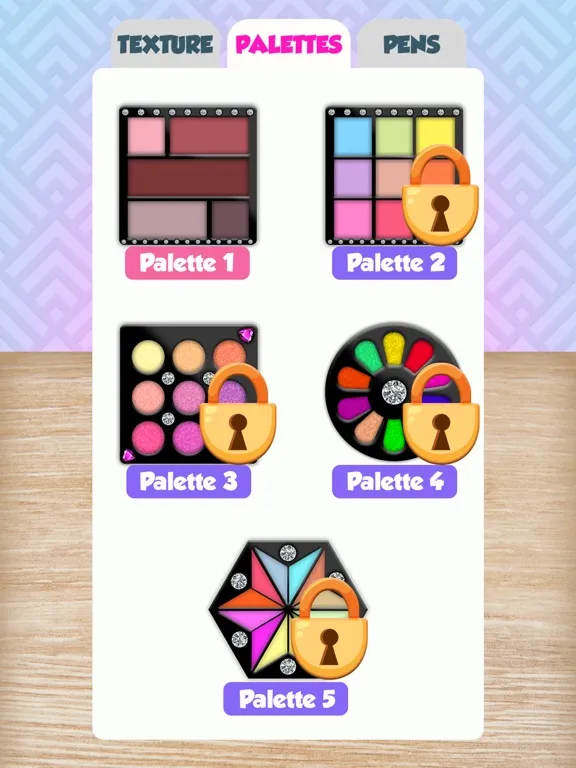 Zrzuty ekranu Eye Makeup Mixing Color Kit iPad 