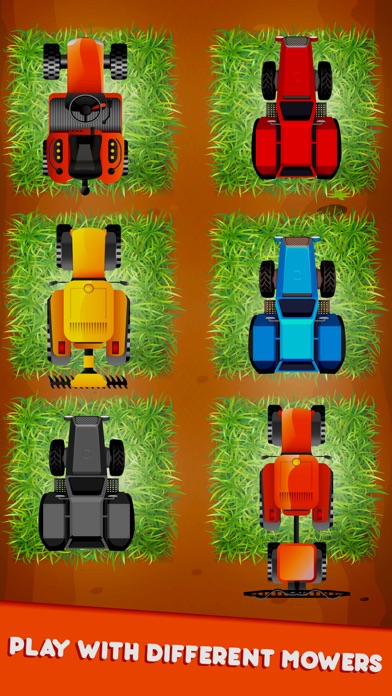 Lawn Mowing Cutting grass game স্ক্রিনশট