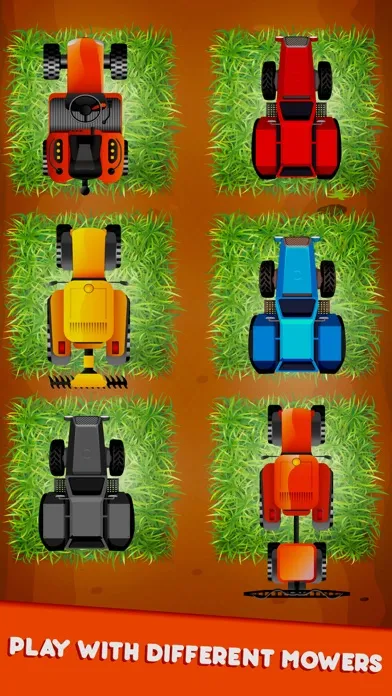Lawn Mowing Cutting grass game應用截圖