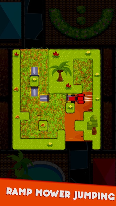 Lawn Mowing Cutting grass game স্ক্রিনশট