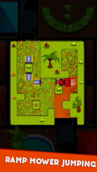 Lawn Mowing Cutting grass game應用截圖