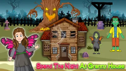 Capturas de tela do My Granny Pretend Horror Town