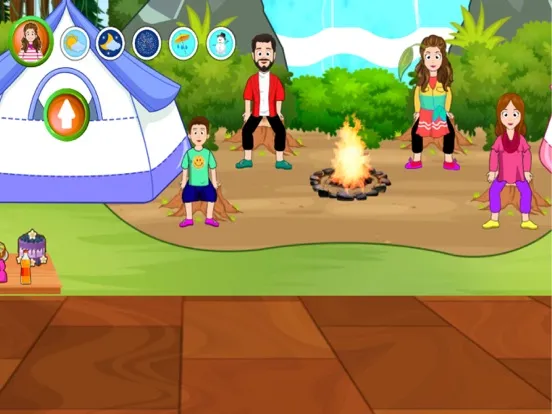 Zrzuty ekranu My Wildlife Town Camping Games iPad 