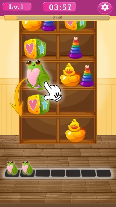 Zrzuty ekranu TRIPLE MATCH ITEMS GOODS SORT