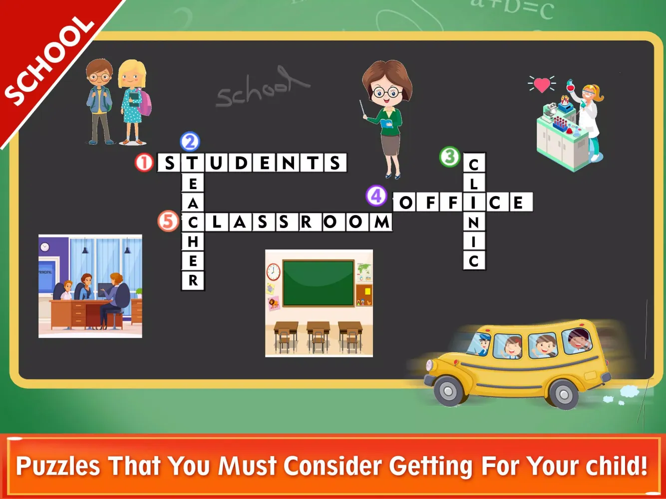Скриншоты Kids Crossword Puzzles