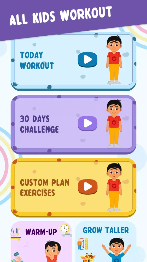 تصاویر Kids Workout