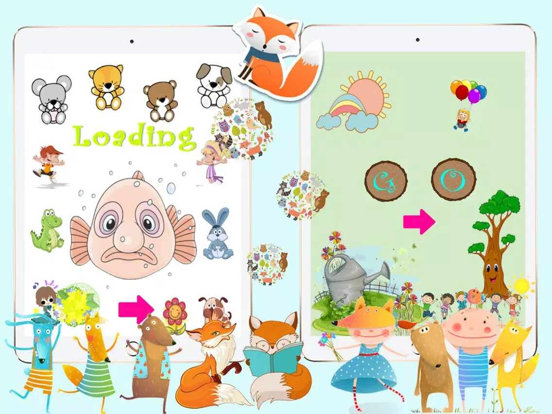 Capturas de tela do fill in the blank is easy game to learn english iPad 