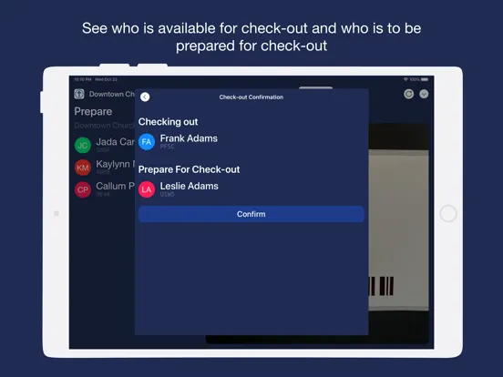 Culminate - Check-in Portal iPad  سکرین شاٹس